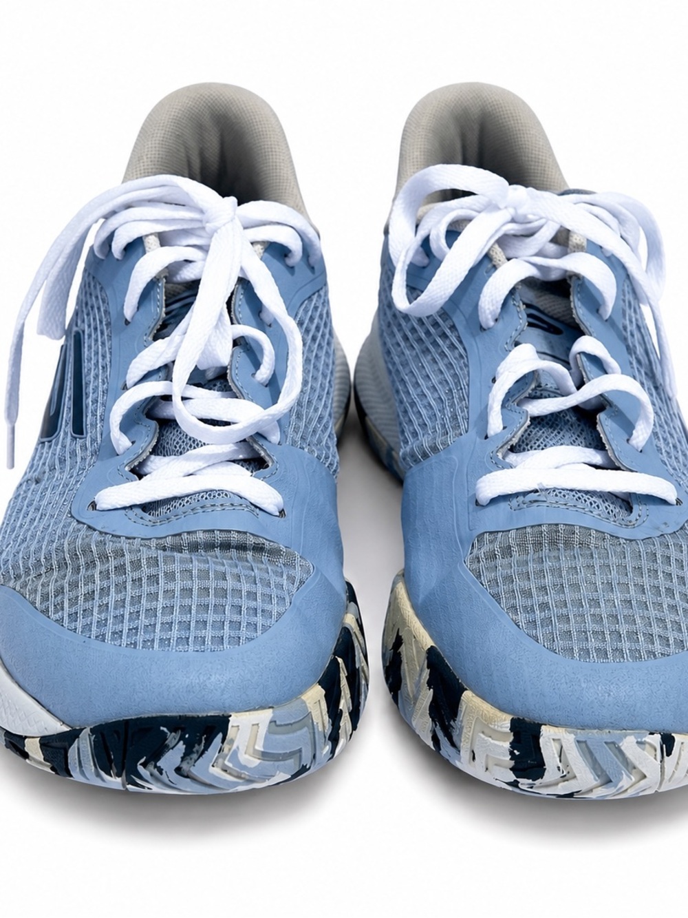 Skechers Light Blue Athletic Sneakers with White Laces